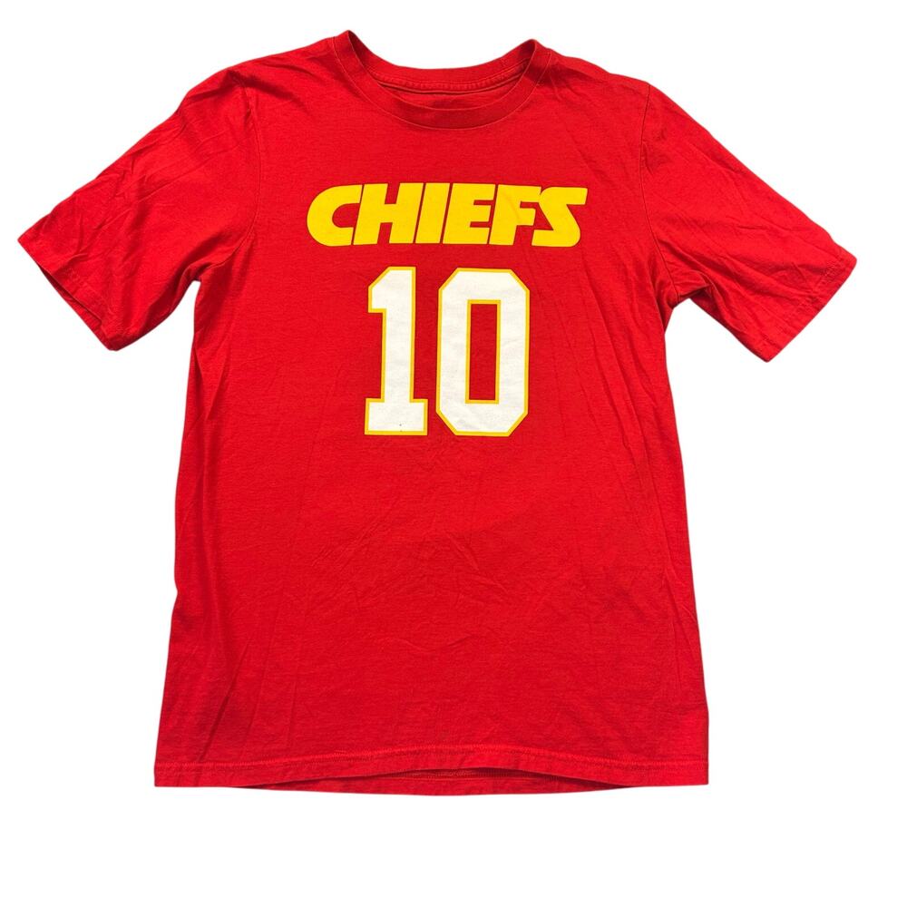 NFL Kansas City Chiefs T-Shirt Jersey Youth XL 18 / 20 Tyreek Hill  #10
